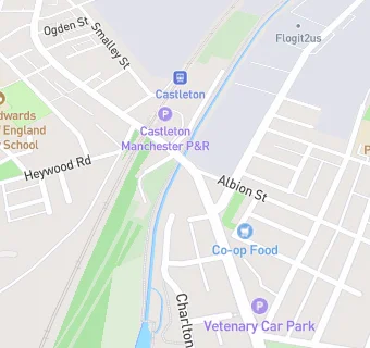 map for New Bridge Chippy