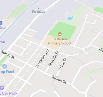 map for Castleton Primary After School Club & Playgroup