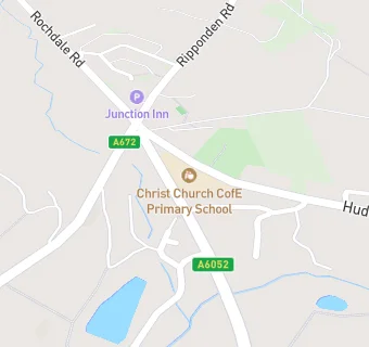 map for Christ Church CofE Primary School