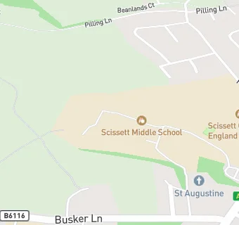 map for Scissett Middle School