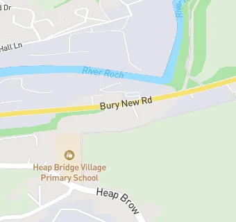 map for Heap Bridge Service Station