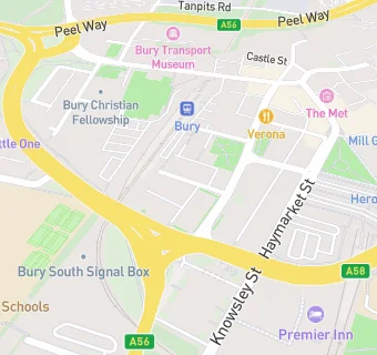 map for Mydentist, St. MaryS Place, Bury