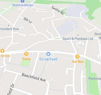 map for Skelmanthorpe Family Doctors