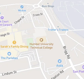 map for Engineering UTC Northern Lincolnshire