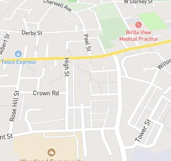 map for Browns Bakery