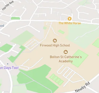 map for Bolton St Catherine's Academy