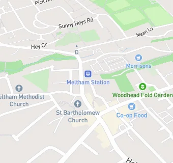 map for The Victoria Park Hotel