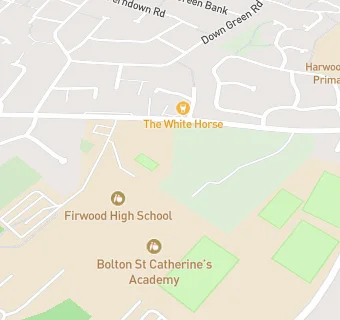 map for Harwood Methodist Church Cafe