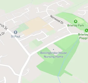 map for Bollingbroke House