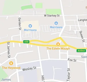 map for Edwin Waugh