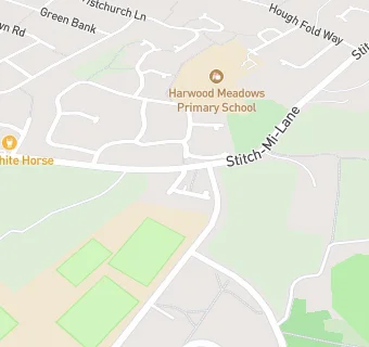 map for Christ's Church CofE Primary School, Harwood