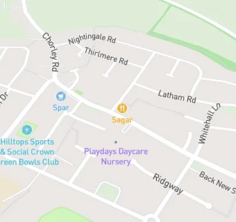 map for Unsworth Group Practice, Blackrod