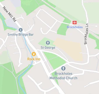 map for Brockholes Convenience Stores