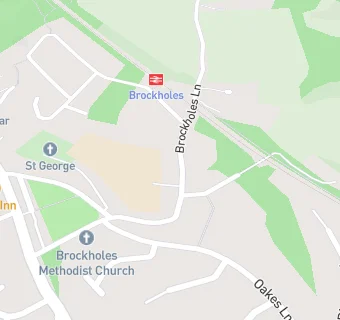 map for Brockholes Ce Vc Junior And Infant School