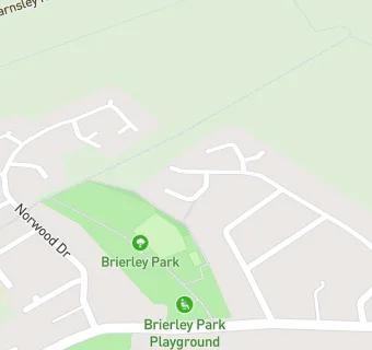 map for Brierley Playmates Pre-School