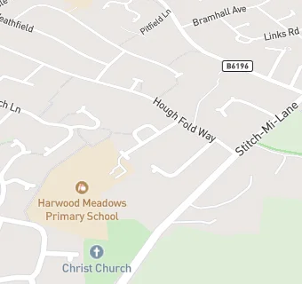 map for Harwood Meadows Out of School Club