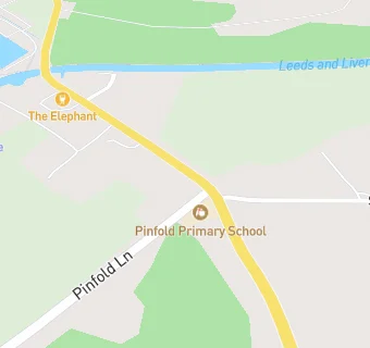 map for Pinfold Primary School