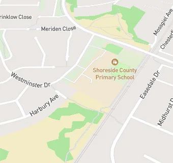 map for Merefield School