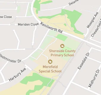 map for Shoreside Primary School