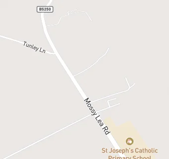 map for St Josephs Catholic Primary School