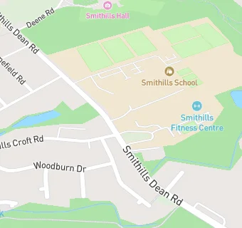map for Smithills School