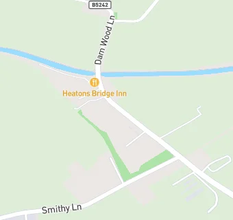 map for Heatons Bridge Inn