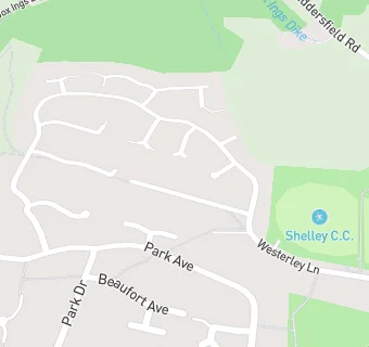 map for Shelley Cricket Club