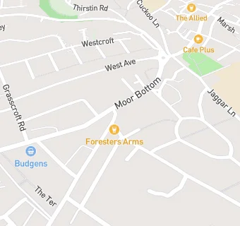 map for The Foresters Arms