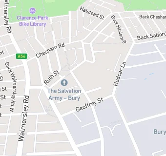 map for Best in Bury