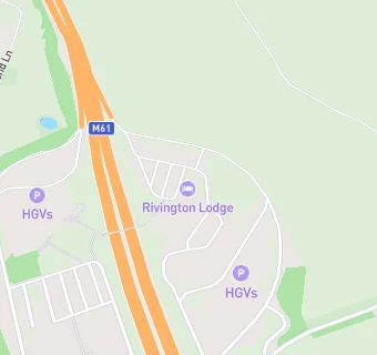 map for Service Shop - M61 Rivington Northbound Services