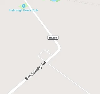 map for Habrough Bowls Club