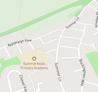 map for Summer Fields Primary Academy