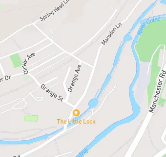 map for The Little Lock