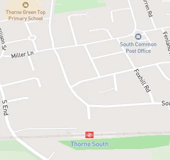 map for The Southfield Dental Practice