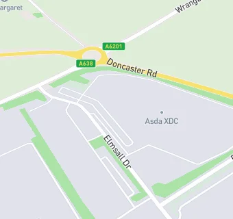 map for ASDA Yorkshire Xdc