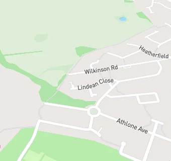 map for Oldhams Primary School