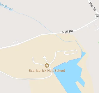 map for Scarisbrick Hall School