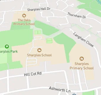 map for Sharples School