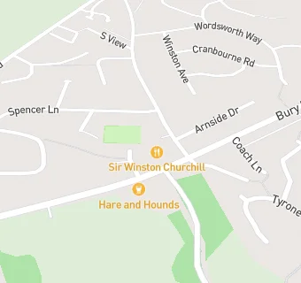 map for Harvester Pub and Grill