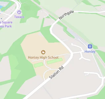 map for Honley High School