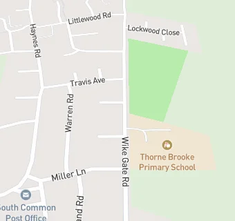 map for Green Lane Middle School