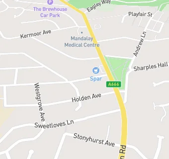 map for Sharples Store