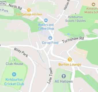 map for Kirkburton Newsagents