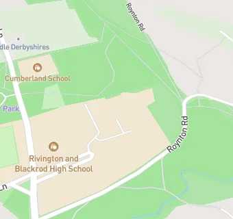 map for Rivington And Blackrod High School