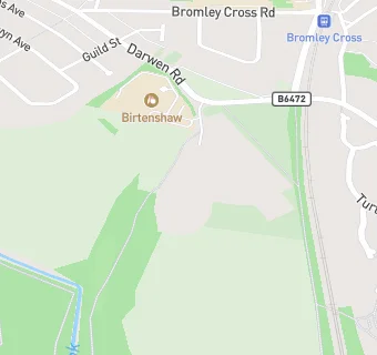 map for Birtenshaw Hall School