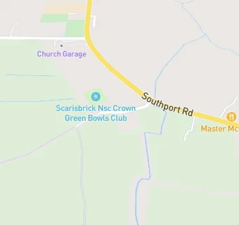 map for Scarisbrick National Services Club