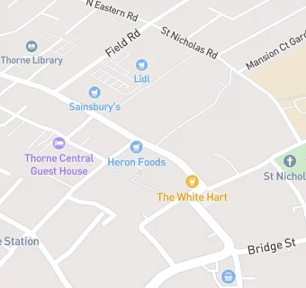 map for Thorne Methodist Church