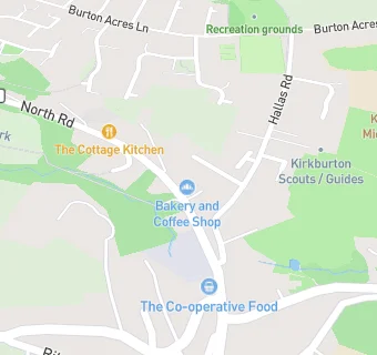 map for Kirkburton Spice, Pizza Village and Curry House