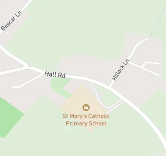 map for St Mary's Catholic Primary School, Scarisbrick