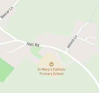 map for St Marys Pre-School